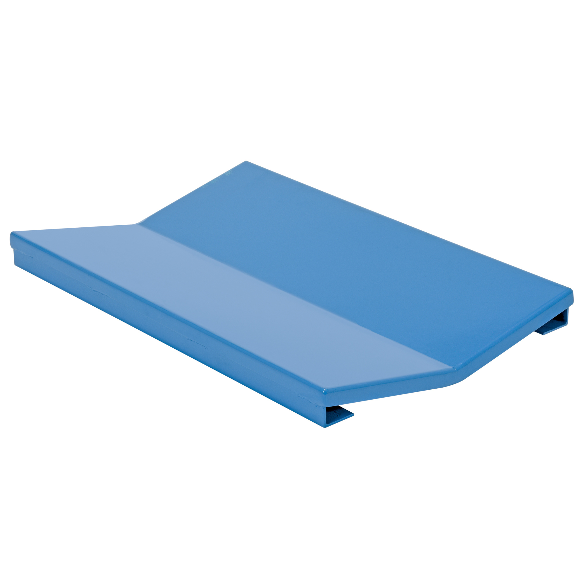 Vestil V Block Conveyor Attachment for Hefti Lift - Blue, Multiple Gallon Drum Sizes, Model# HYDC-VBLK